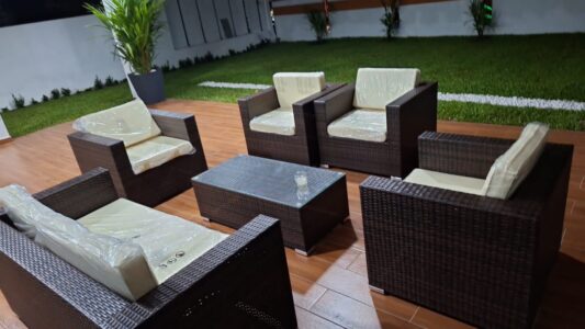 Lawn furniture Retailer
Decon is one of the lawn furniture retailer in town selling the most outdoor and indoor wicker furniture and rattan furniture for all commercial and residential purposes, decon has a wide collection of lawn furniture retailer list in Malaysia, many trendy wicker sofas, rattan dining tables, metal bar furniture, outdoor canopy, garden parasols, pool loungers, bistro sets, restaurant furniture, coffee shop chairs, café tables, outdoor swings for all sizes and prices.
 
For more information, please visit our website at www.decondesigns.com  or contact us  at +60167960331