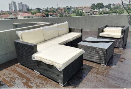 Rattan Lawn Furniture
Decon designs all weather rattan lawn furniture are aimed much more anyone would expect, decon has all types of rattan lawn furniture to suite your patio or a backyard, comes with many designs and sizes, some are space savers set, some are multipurpose design come look,

For more information, please visit our website at www.decondesigns.com  or contact us  at +60167960331