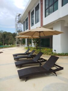 Hotel Outdoor Umbrella Malaysia
Upgrade your hospitality experience with DeconDesigns’ Hotel Outdoor Umbrellas in Malaysia. Designed for hotels, resorts, and boutique accommodations, our umbrellas provide stylish, durable, and functional shade for outdoor seating areas, poolside lounges, and dining spaces. Crafted with premium weather-resistant fabrics and sturdy frames, they withstand tropical sun, rain, and wind, ensuring longevity and reliability. Available in various sizes, shapes, and colors, these umbrellas enhance guest comfort and elevate the aesthetic appeal of your outdoor areas. Easy to operate, adjust, and maintain, they are perfect for creating inviting spaces for relaxation or entertainment. DeconDesigns’ Hotel Outdoor Umbrellas combine elegance, durability, and practicality, making them the ideal choice for Malaysian hotels that want to impress guests and provide exceptional outdoor comfort.
please visit our website at www.decondesigns.com  or contact us via WhatsApp at +60167960331
