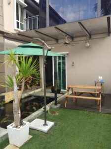 Patio Garden Parasol
Transform your patio with DeconDesigns’ Patio Garden Parasols, designed to provide shade, comfort, and style. Ideal for residential patios, gardens, and commercial spaces, these parasols are made with durable, weather-resistant fabrics and sturdy frames suitable for Malaysia’s tropical climate. Easy to adjust, tilt, and operate, they offer flexible shading solutions for outdoor relaxation or social gatherings. Available in multiple sizes, colors, and shapes, they complement any patio décor while creating inviting shaded areas. Perfect for homes, cafes, resorts, and hotels, DeconDesigns’ Patio Garden Parasols combine elegance, functionality, and durability, ensuring long-lasting performance and enhanced outdoor aesthetics across Malaysia.
please visit our website at www.decondesigns.com  or contact us via WhatsApp at +60167960331