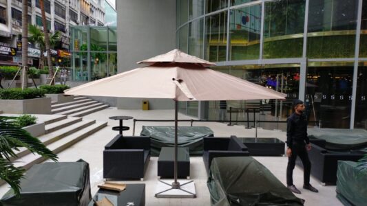 Online Garden Umbrella Malaysia
DeconDesigns offers premium Online Garden Umbrellas in Malaysia, perfect for creating stylish, shaded outdoor spaces with ease. Our online store provides a wide range of umbrellas crafted with durable, weather-resistant fabrics and robust frames designed for Malaysia’s tropical climate. Available in various sizes, colors, and shapes, these umbrellas complement gardens, patios, resorts, and cafes. Easy to operate and maintain, they provide reliable sun and rain protection, enhancing comfort and aesthetics. Shopping online ensures convenience, competitive pricing, and access to premium quality products without leaving your home. Trust DeconDesigns for garden umbrellas that combine functionality, durability, and elegance, transforming your outdoor areas into inviting, shaded retreats throughout Malaysia.
please visit our website at www.decondesigns.com  or contact us via WhatsApp at +60167960331