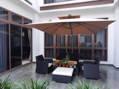 Online Garden Umbrella
Shop DeconDesigns’ Online Garden Umbrellas in Malaysia for a convenient and reliable way to enhance your outdoor spaces. Our collection features stylish, durable, and weather-resistant umbrellas designed to withstand tropical sun, rain, and wind. Perfect for gardens, patios, poolside areas, resorts, cafes, and hotels, these umbrellas offer functional shading solutions while elevating the aesthetic appeal of any outdoor setting. Available in multiple sizes, shapes, and colors, our online garden umbrellas are easy to order, install, and maintain. With DeconDesigns, enjoy hassle-free shopping and premium quality products delivered to your doorstep anywhere in Malaysia. Transform your outdoor areas into shaded, comfortable retreats with our versatile and elegant Online Garden Umbrellas.
please visit our website at www.decondesigns.com  or contact us via WhatsApp at +60167960331