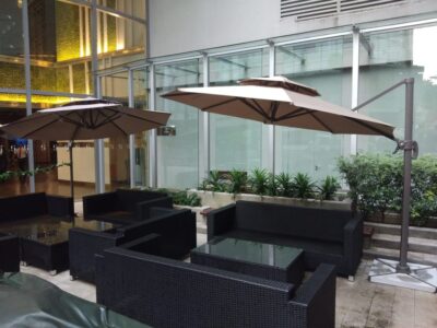 Outdoor Garden Parasol
Enhance your outdoor space with DeconDesigns’ premium Outdoor Garden Parasols. Perfect for gardens, patios, or backyard lounges, our parasols provide ample shade while adding elegance to your setting. Crafted with durable materials resistant to sun and rain, these parasols ensure long-lasting performance in Malaysia’s tropical climate. The design combines practicality and style, offering easy setup, adjustable height, and a wide canopy to protect you and your loved ones from harmful UV rays. Ideal for both residential and commercial spaces, our garden parasols bring comfort and sophistication to any outdoor area. Whether you’re hosting a family gathering or relaxing in your garden, this parasol is a must-have accessory. Choose from a variety of colors, shapes, and sizes to complement your décor. At DeconDesigns, we prioritize quality, durability, and aesthetic appeal, making our Outdoor Garden Parasols the top choice for outdoor enthusiasts across Malaysia.
please visit our website at www.decondesigns.com  or contact us  at +60167960331